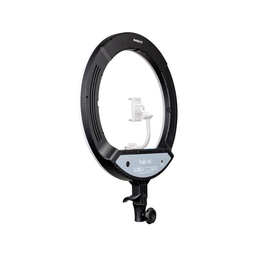 ไฟวงแหวน Nanlite Halo 16C Bi-Color Tunable RGBWW 16" LED Ring Light ประกันศูนย์ 1 ปี [By Order รอ 3-4วัน]