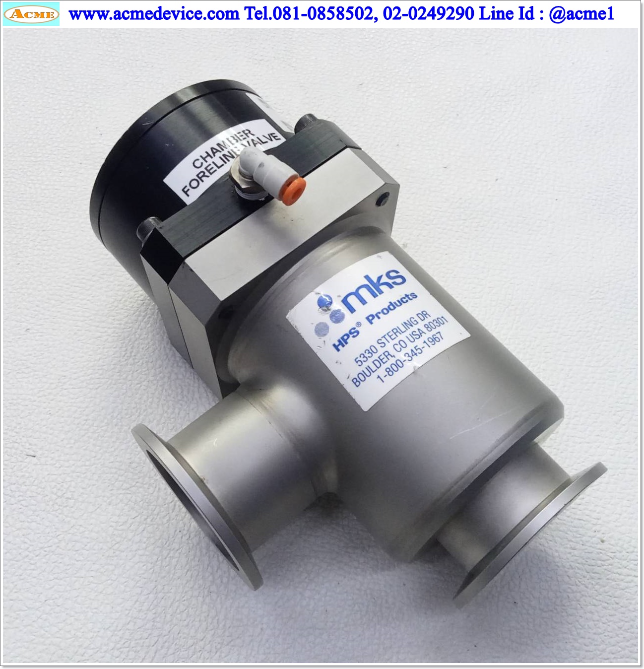 Vacuum Valve MKS รุ่น LPV1-40-AK-CNVS