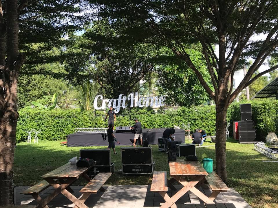 ป้ายไฟปิงปอง CRAFT HOME : ร้าน HANG OUT ใหม่ล่าสุดของชาวพระราม 2 #ป้ายพระราม2