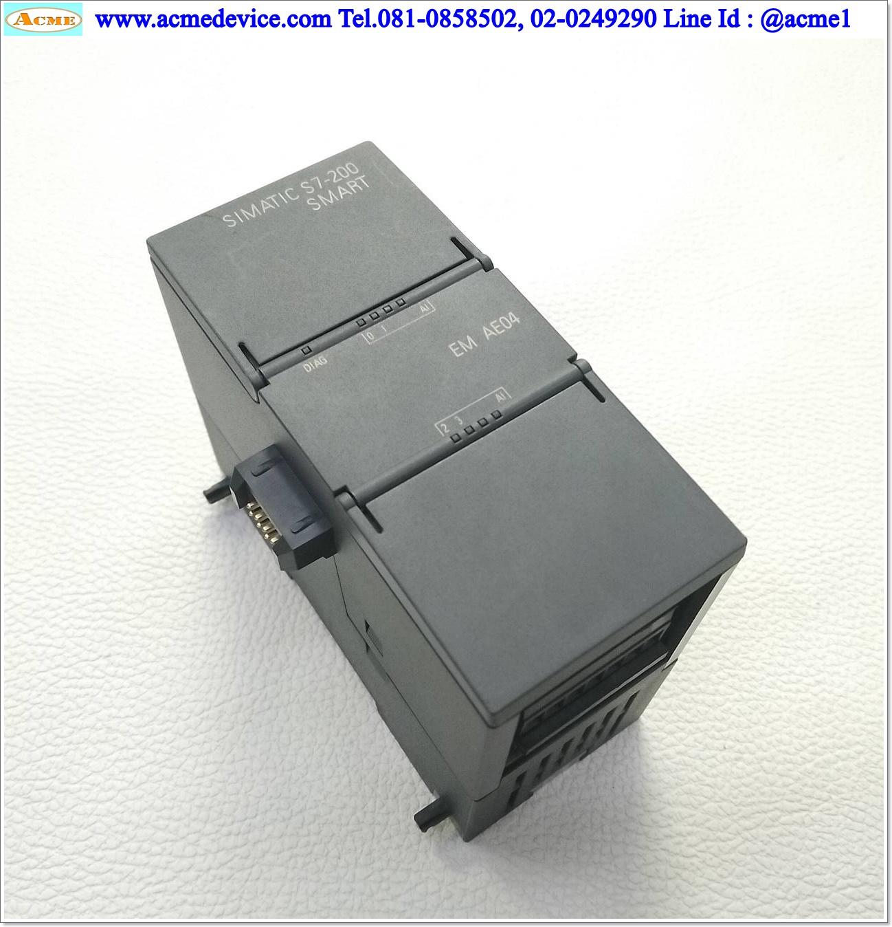 PLC Siemens Simatic S7-200 Smart รุ่น 6ES7 288-3AE04-0AA0, EM AE04, AI 4x12Bit