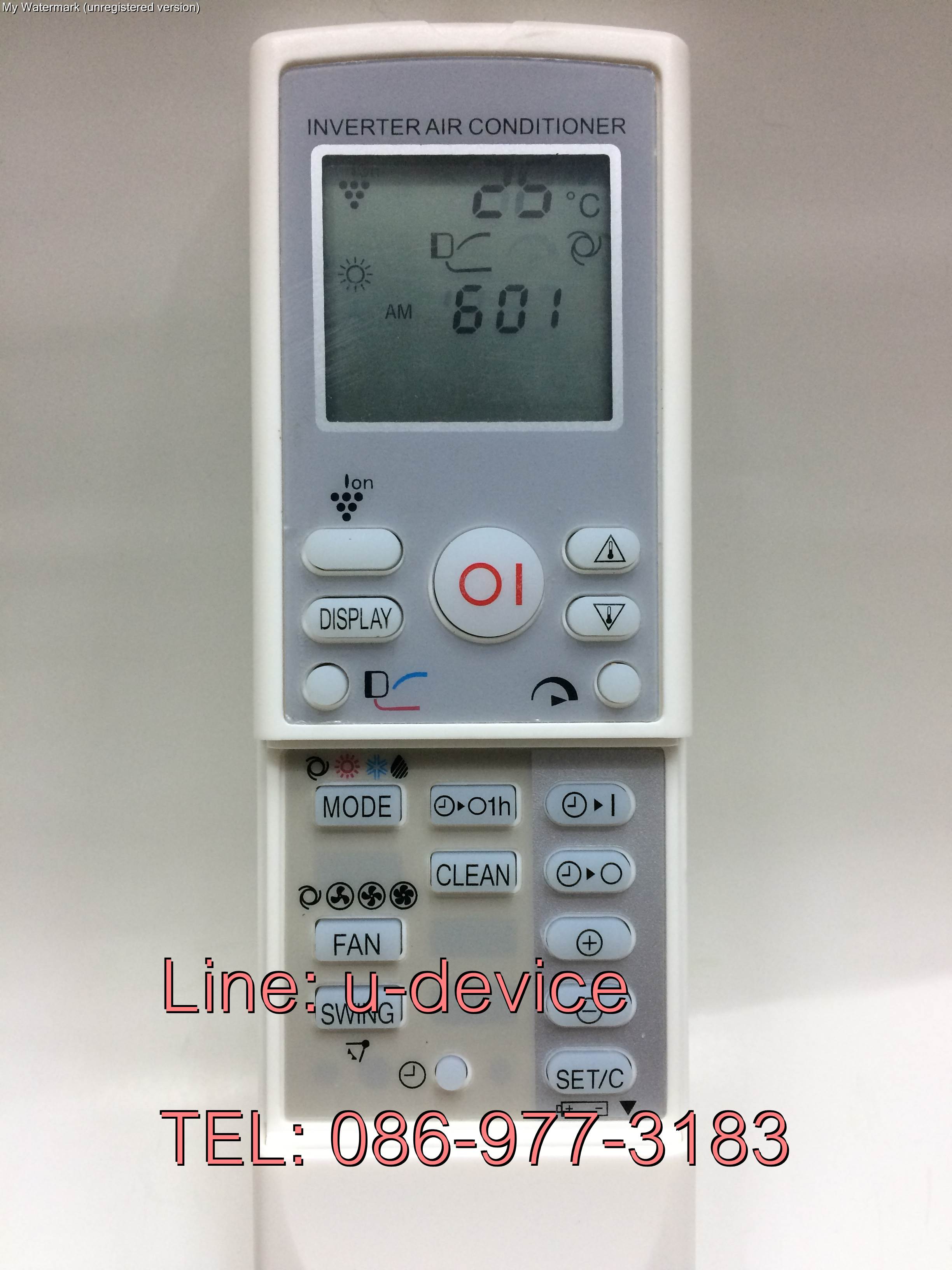 รีโมทแอร์ Sharp รุ่น A672