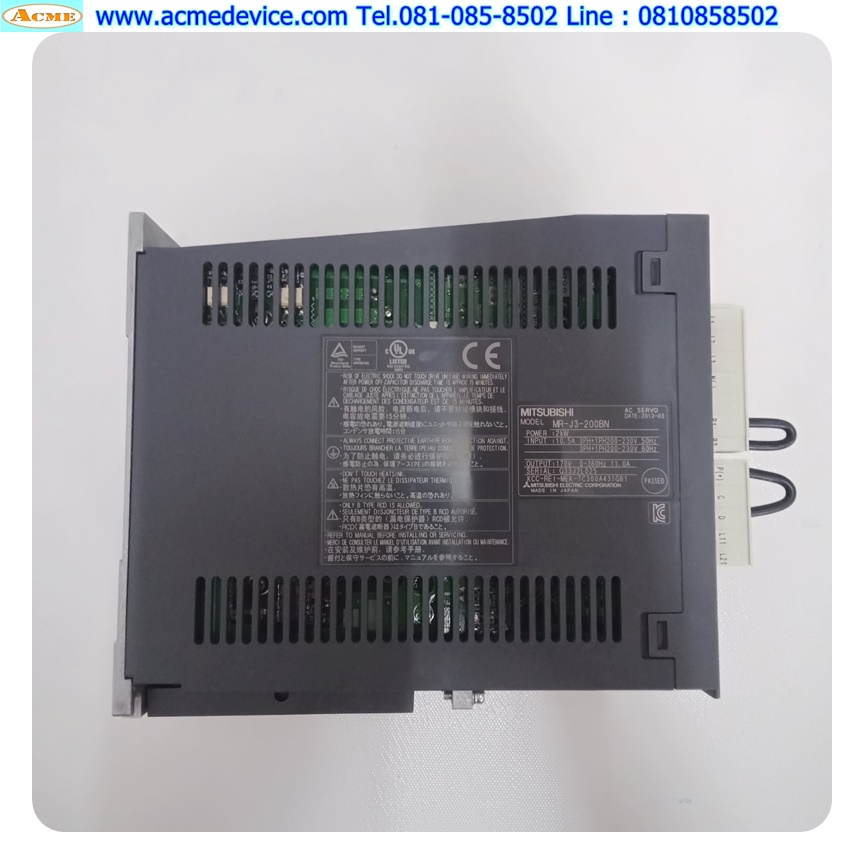 Servo Drive Mitsubishi รุ่น MR-J3-200BN & Motor HF-SP152, 1.5kW