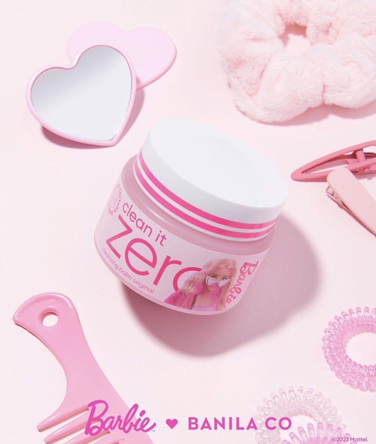 คลีนซิ่งบาล์ม Banila Co x Barbie Limited Edition Clean It Zero 125ml+ Hair Band