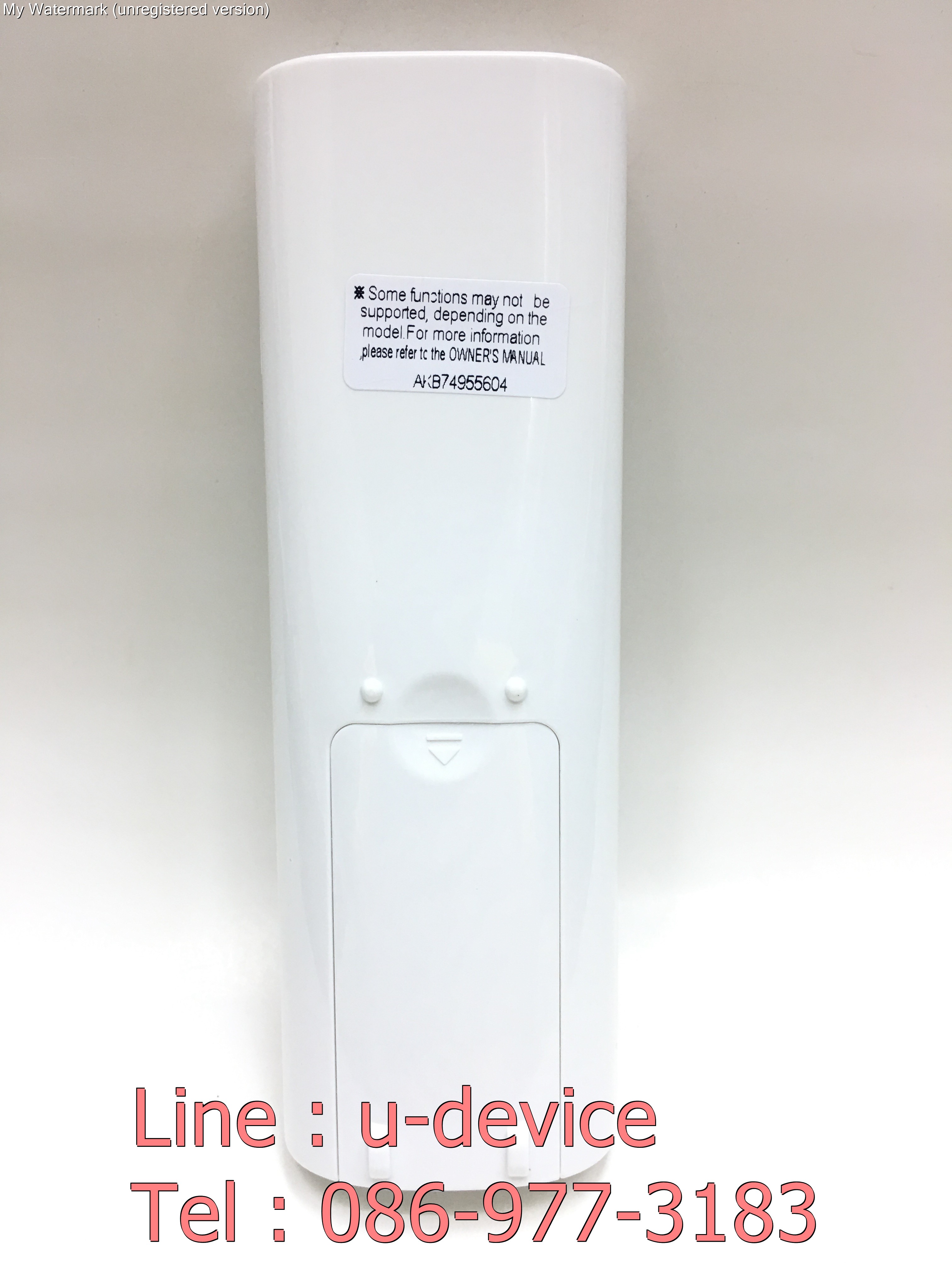 รีโมทแอร์ แอลจี LG Inverter มีปุ่มกลางสีแดง ปุ่มซ้ายปุ่มCOMFORT AIR/ปุ่มขวาปุ่มLIGHT OFF