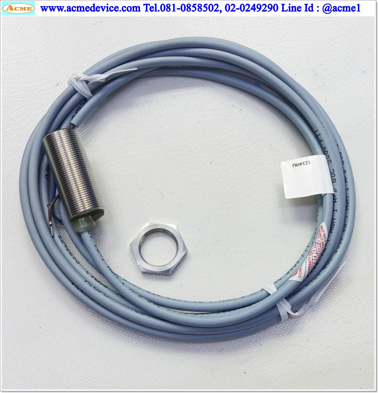 Proximity Balluff รุ่น BES M18MG-USC70B-BV03, M18, 2wire, ระยะ 7 mm, NO, Shielded, Inductive
