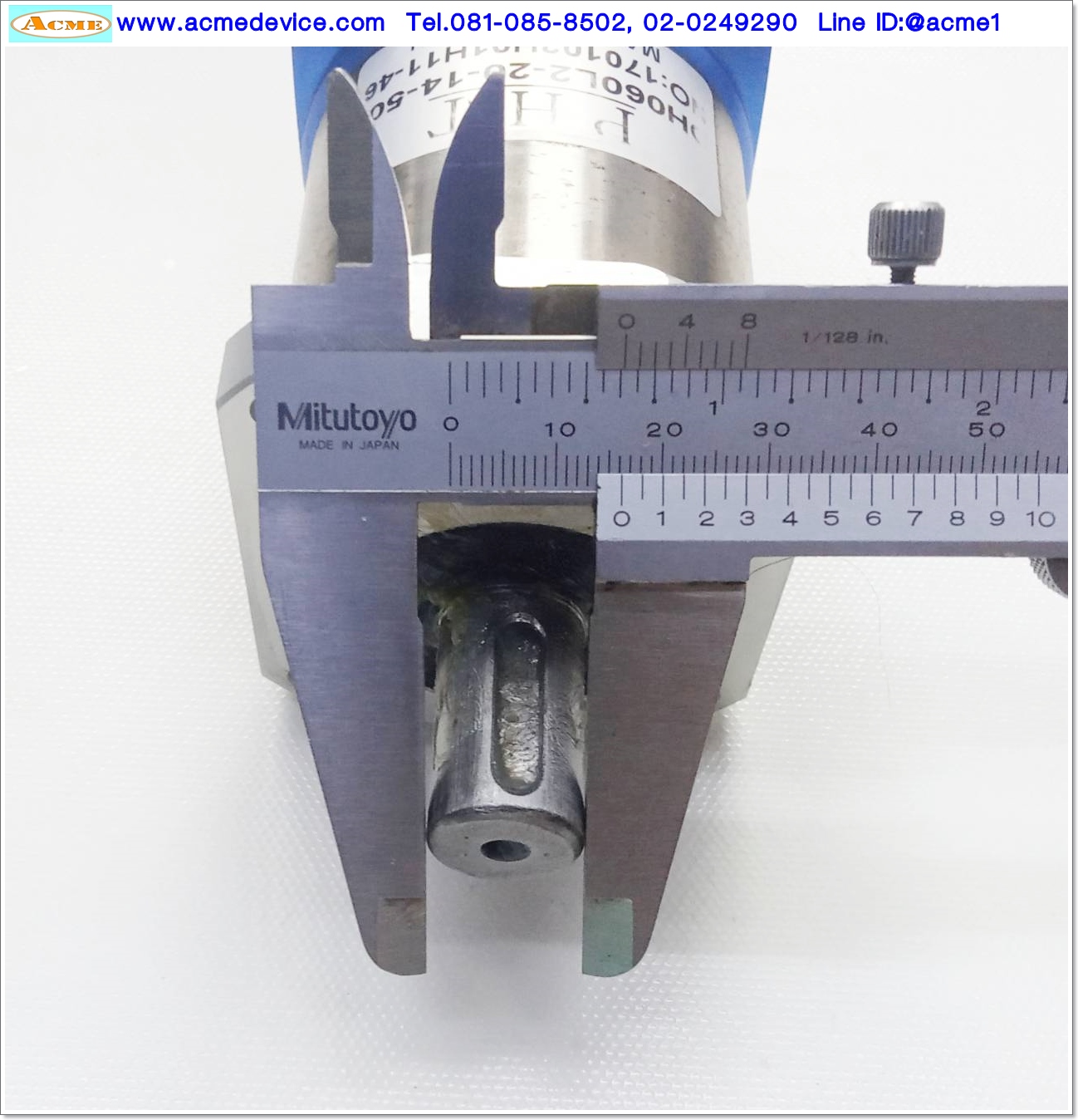 Gear Head PHT รุ่น DH060L2-20-14-50, Ratio 20:1 (เพลาเข้า 14 mm. ออก 16 mm.) for 200w, 400w