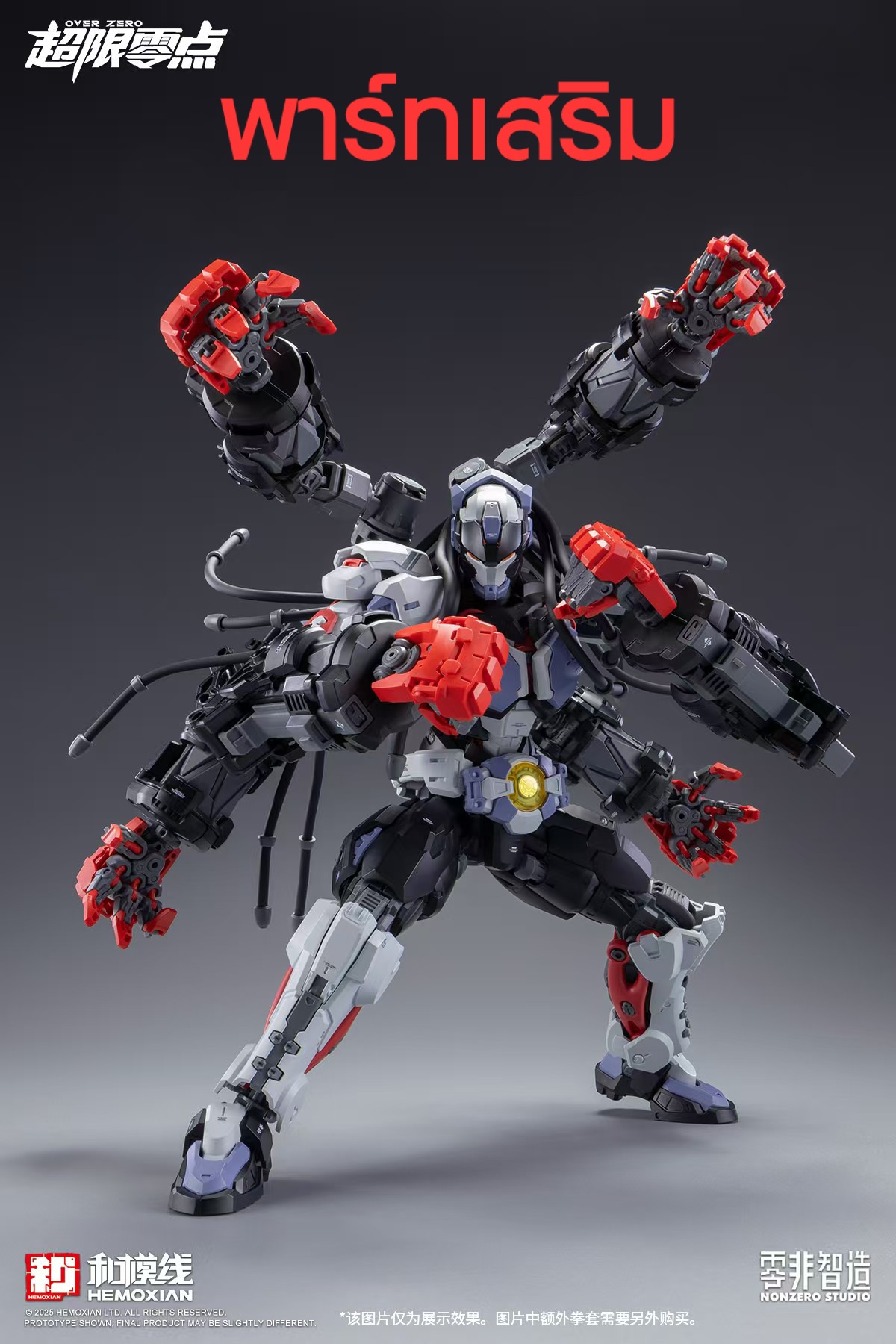 พรีออเดอร์ 1/100 Baki Boxer ค่าย Hemoxian สูง 21 cm.โมเดลประกอบเอง สินค้ามา ควอเตอร์แรก 2569 Made in China