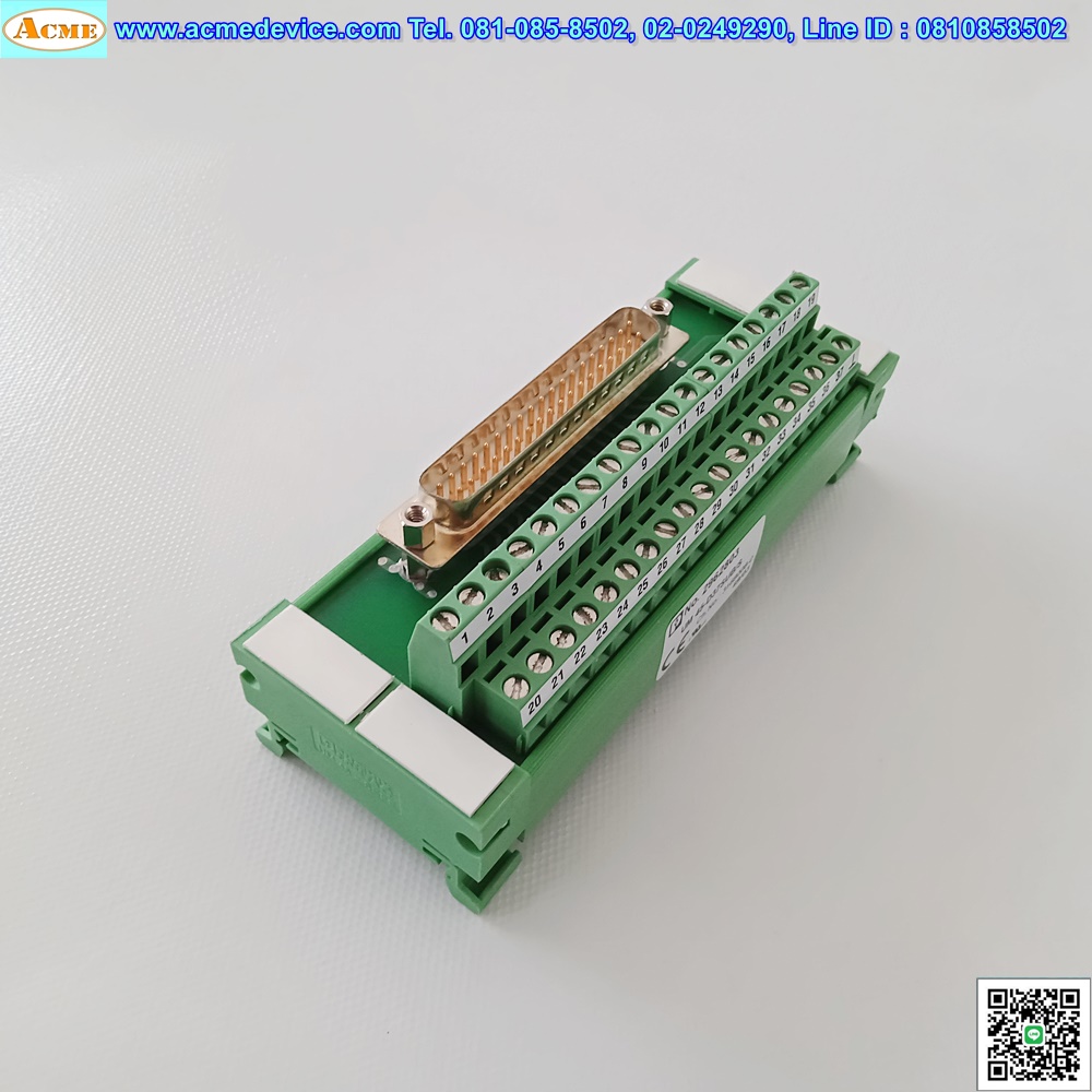 Terminal Block Phoenix Contact รุ่น UM45-D37SUB/S, 37 Pin