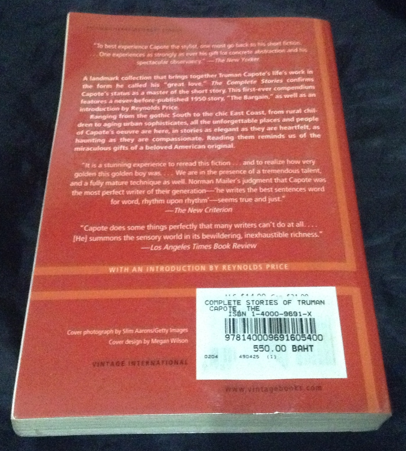 The Complete Stories of Truman Capote ราคา 120