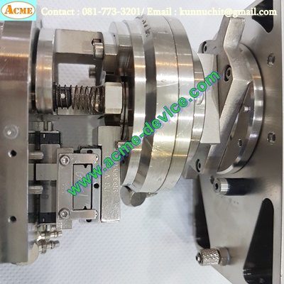 แกนสําเร็จรูป Rotary ??? รุ่น ???, หมุน 360 ํ พร้อม maxon motor + ชุดปรับเซนเตอร์ + หัว vacumm