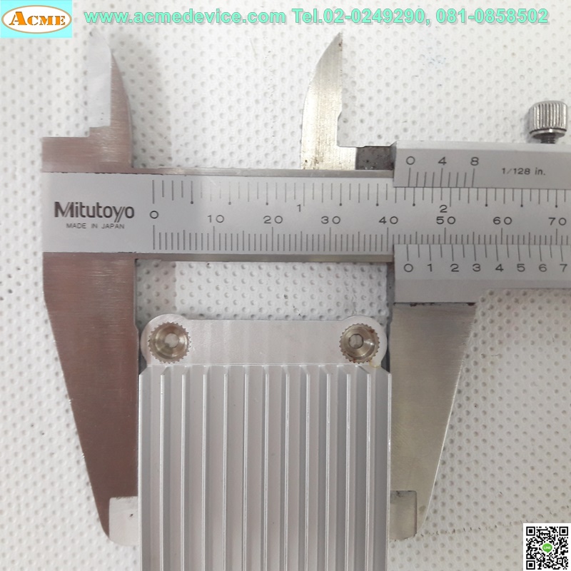 Heatsink ฮีทซิงค์ แผ่นระบายความร้อน ขนาด 4 x 6.5 x 1 cm.