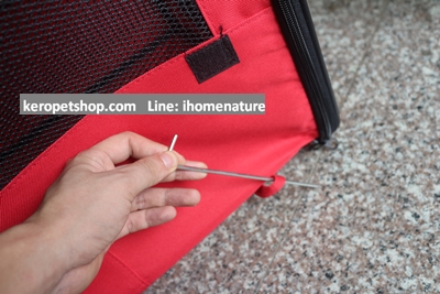 กรงสุนัข คอกสุนัข สัตว์เลี้ยง พับได้ Type A Size M :36x46x41 ซม.(กว้างxยาว xสูง)