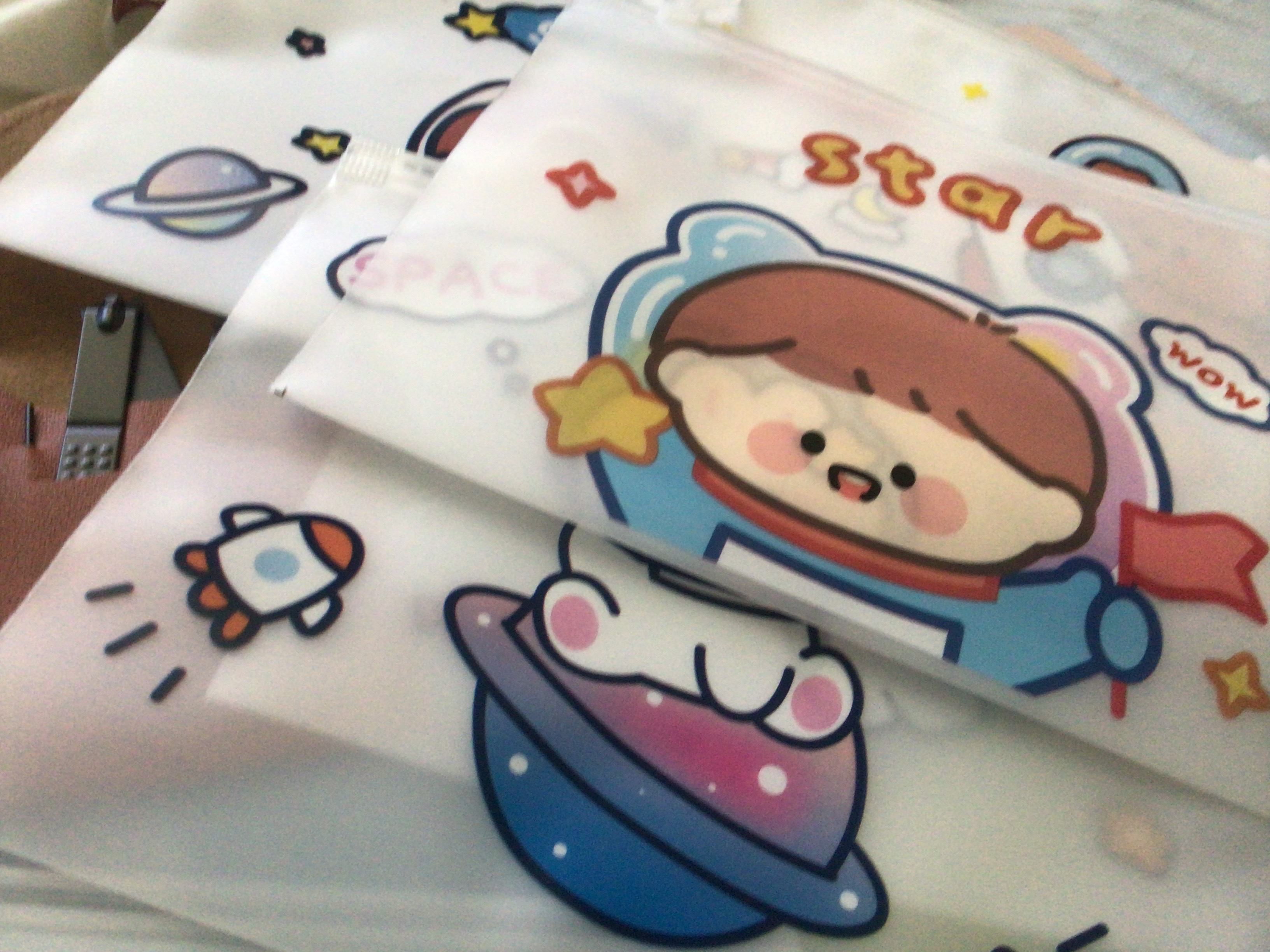 (ของแถม) ซองซิปล็อค ลายน่ารัก