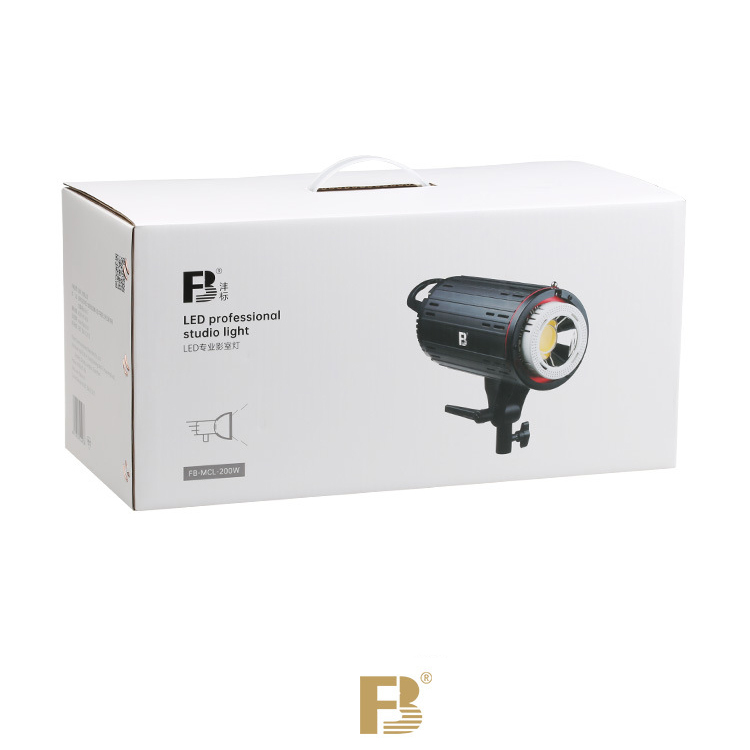 ไฟสตูดิโอ ยี่ห้อ FB 150W/200W 5600K Bowen Mount สำหรับถ่ายภาพ/ถ่ายวีดีโอ (ไม่รวมขาตั้งและSoftbox)
