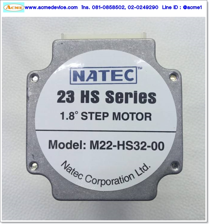 Stepping Motor Natec รุ่น M22-HS32-00, 2PH