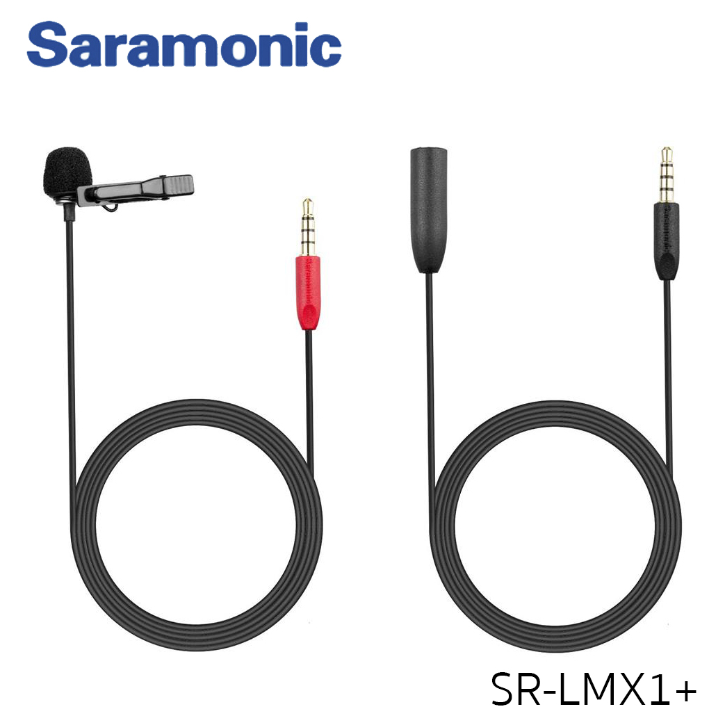 Saramonic SR-LMX1+ Lavalier Microphone for iPhone and Smartphones รับประกันศูนย์ไทย 1 ปี