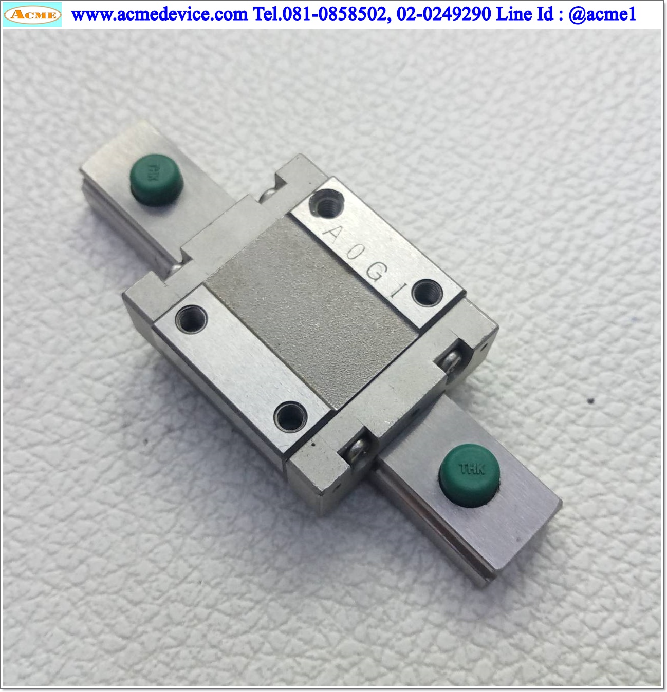 Linear Block and Rail THK รุ่น RSR12VM, รางสไลด์ขนาด 12 mm x 68 mm