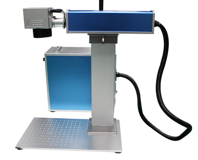 ไฟเบอร์ออฟติกส์เลเซอร์มาคกิ้งและแกะสลัก ขนาดพกพา S004 30W 150x150 mm