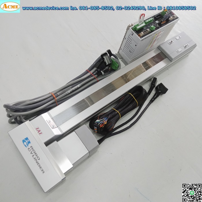 Slider IAI Drive รุ่น SCON-C-60I-NP-2-2 & RCS2-SA7R-I-60-16-400-T2-S-MR, Stroke 400 mm.