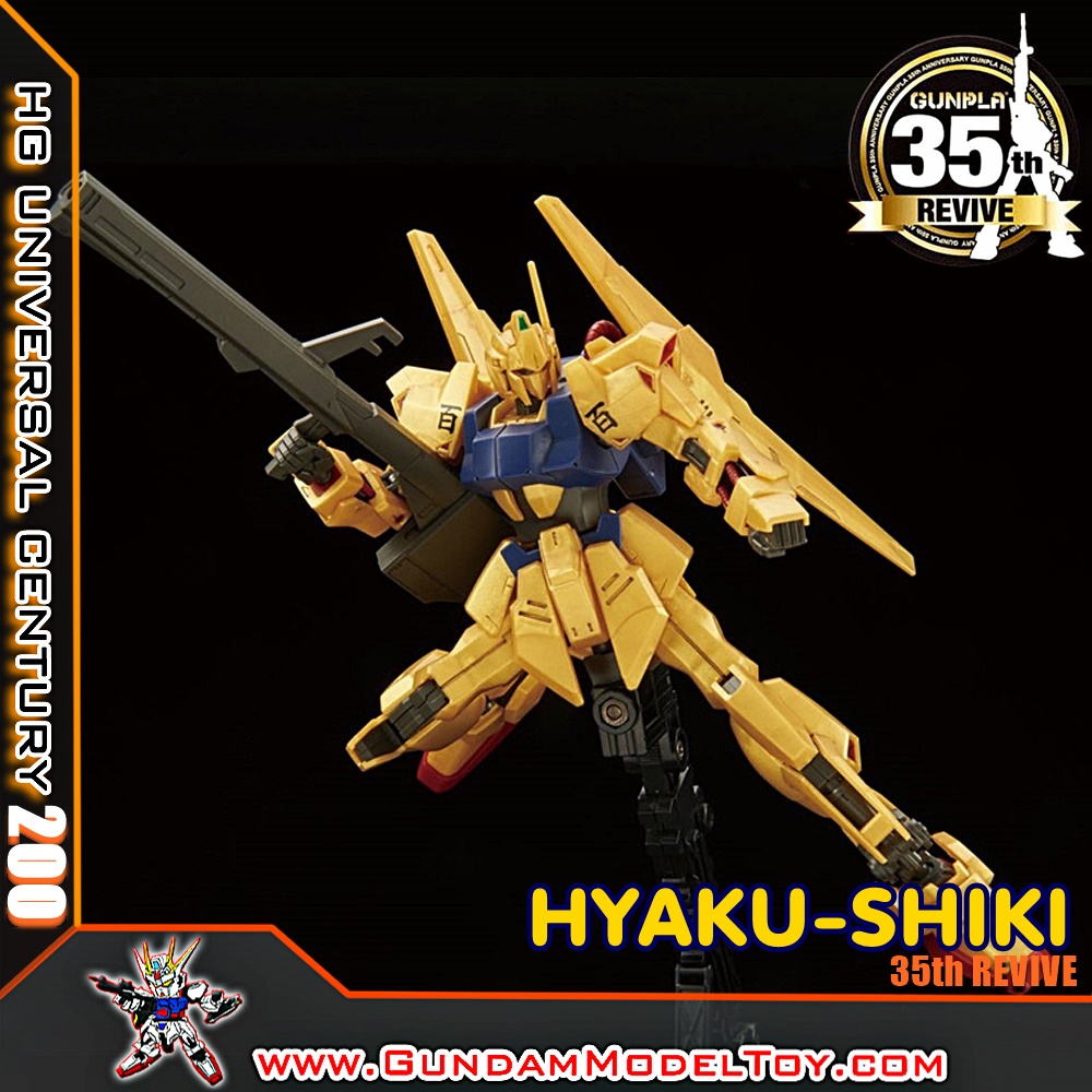 HGUC 1/144 HYAKU-SHIKI 35th REVIVE ฮะยาคุ ชิคิ ฉลอง 35 ปี