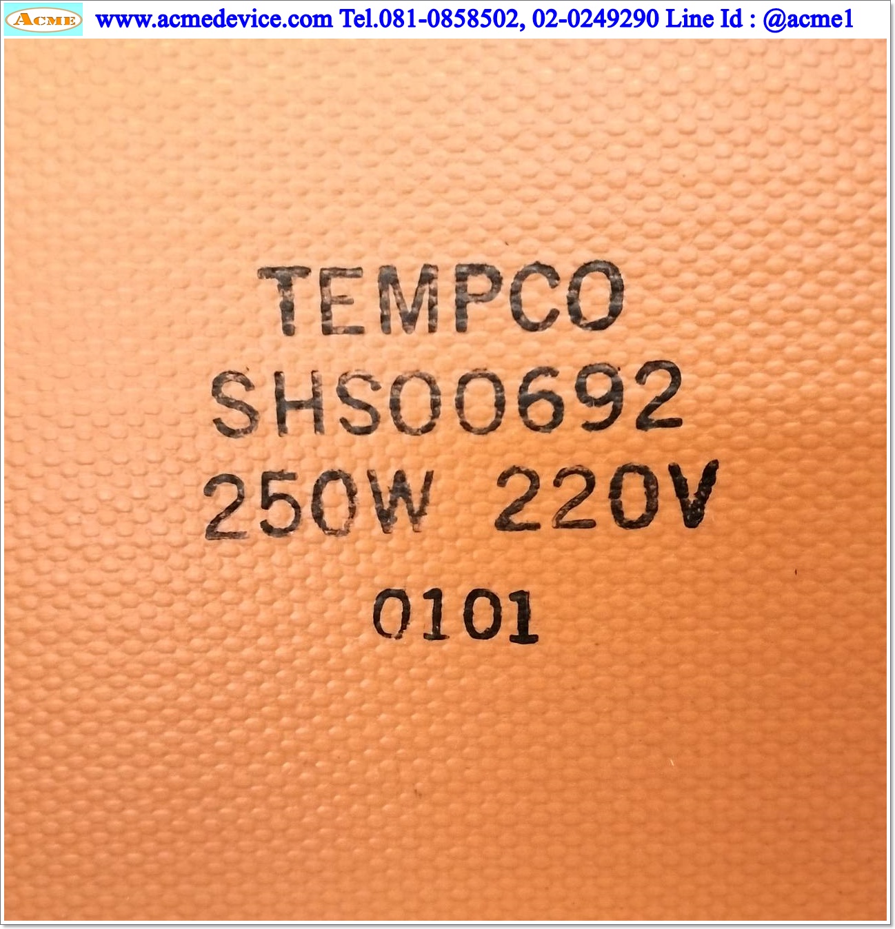 Heater Tempco รุ่น SHS00692, 250W, 220V