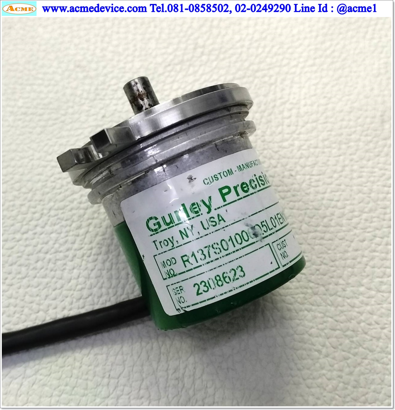 Rotary Encoder Gurley Precision รุ่น R137S01000Q5L01EN18SP04EA, 5V, 1000P/R