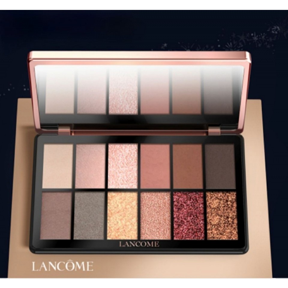 พาเลทอายแชโดว์ลังโคม Lancome Holiday #Rose Gold Eye Palette