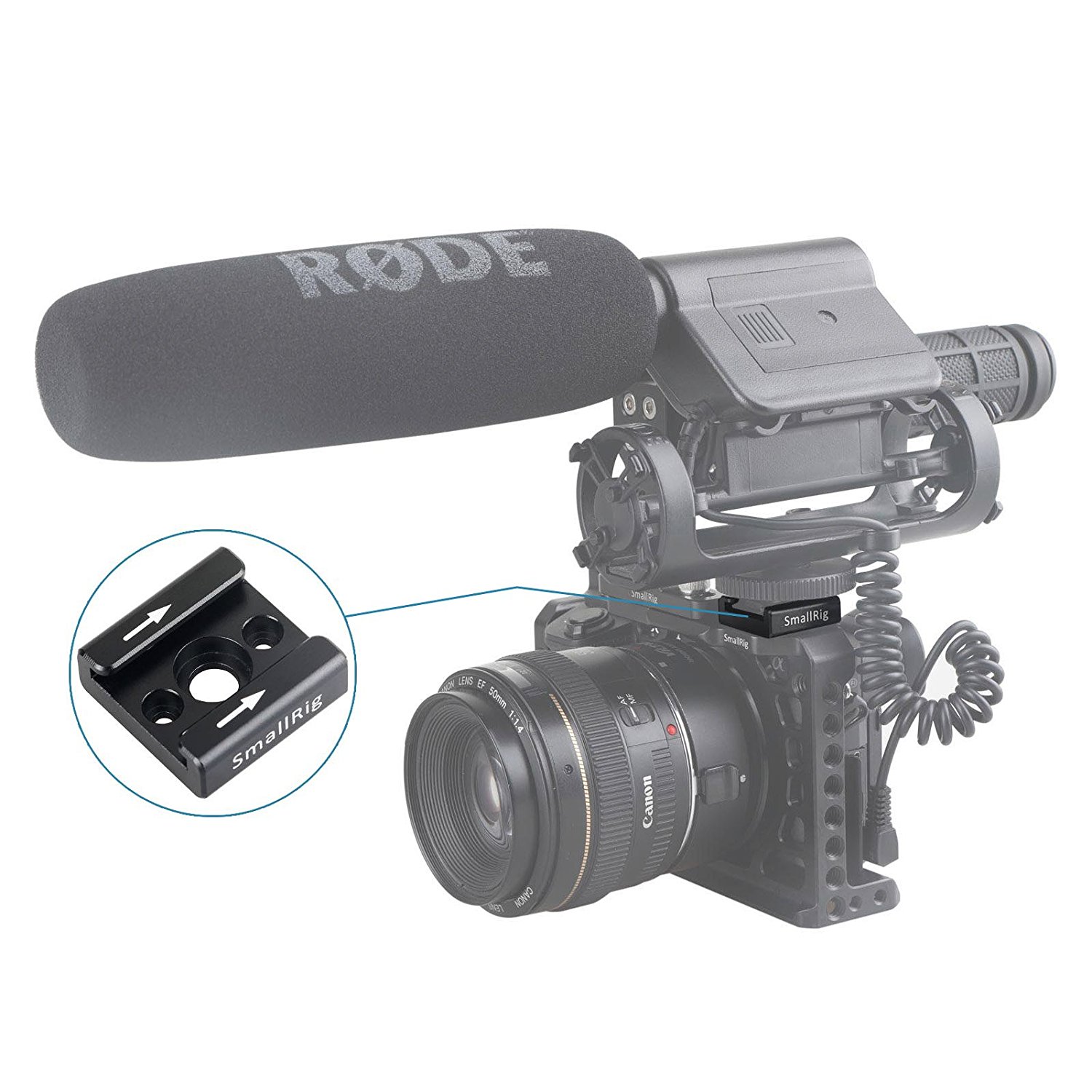 SMALLRIG® Cold Shoe 1241 (ByOrder รอสินค้า2-3วัน)