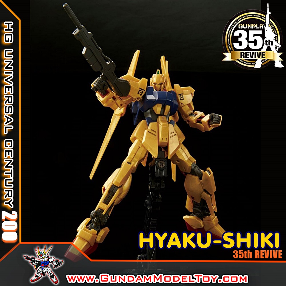 HGUC 1/144 HYAKU-SHIKI 35th REVIVE ฮะยาคุ ชิคิ ฉลอง 35 ปี