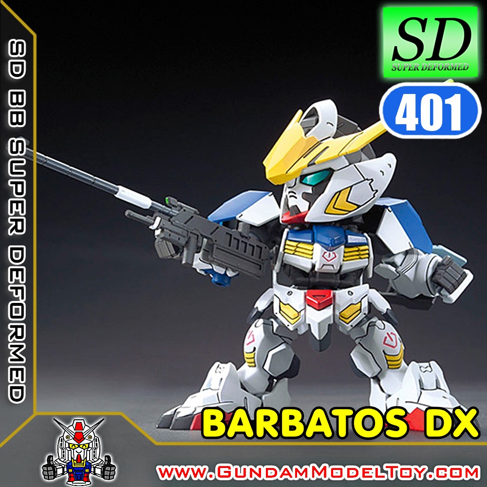 SD BB401 GUNDAM BARBATOS DX กันดั้ม บาร์บาทอส DX