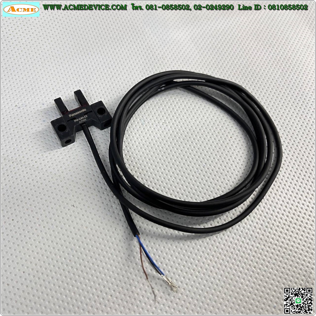Photoelectric Panasonic/SUNX รุ่น PM-K45-C3, ระยะ 6mm, Light-ON, Dark-ON, NPN