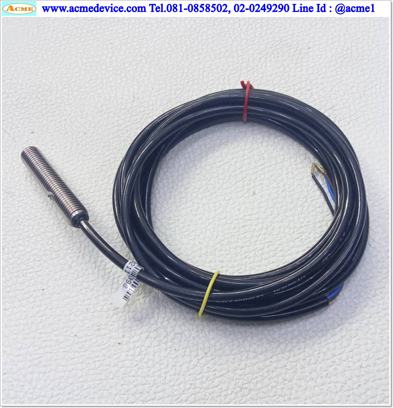 Proximity Pepperl+Fuchs รุ่น NJ1,5-8GM40-E3, M8, ระยะ 1.5 mm., 3wire, PNP, NC, Shielded, Inductive