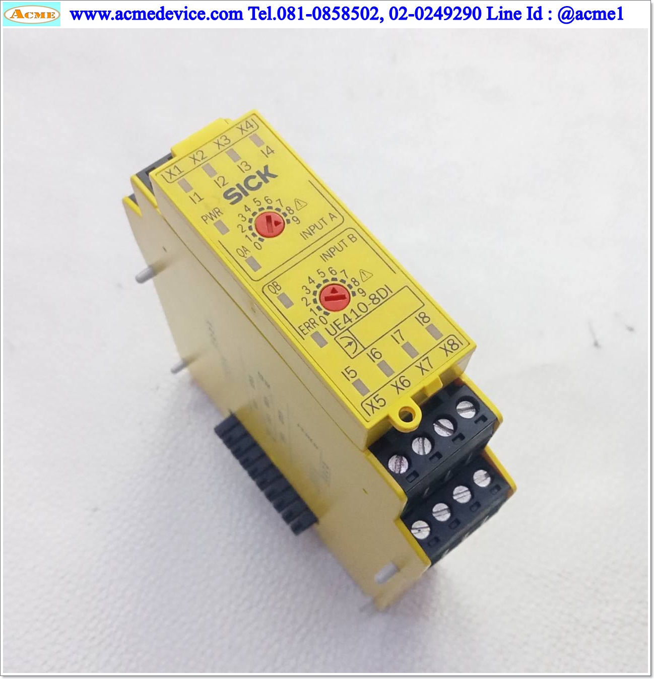 Safety Controller Sick รุ่น UE410-8DI3, 24Vdc, I/O Module
