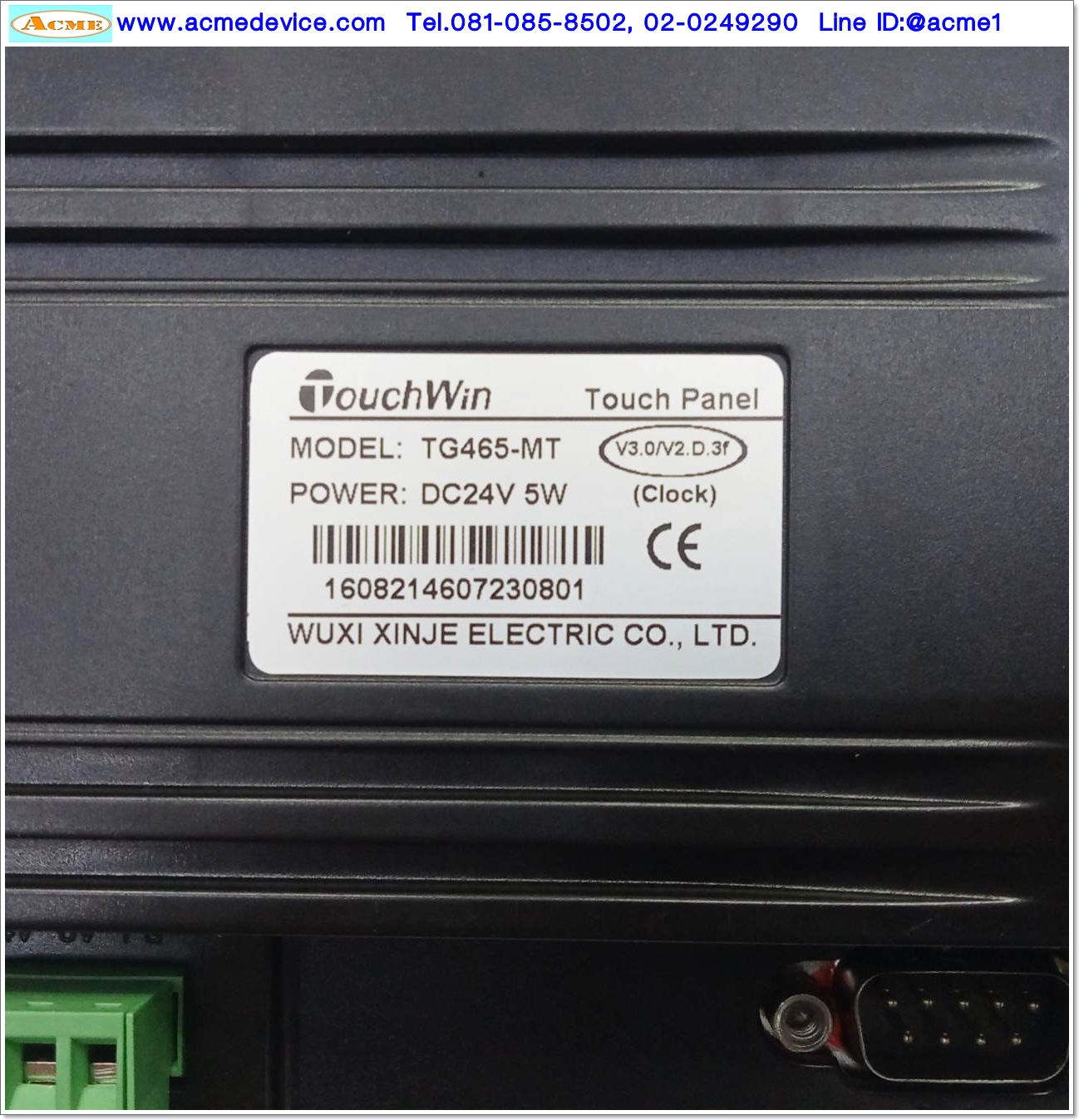 HMI Touch Screen Xinje รุ่น TG465-MT, 4.3", 24Vdc (มีตำหนิ)