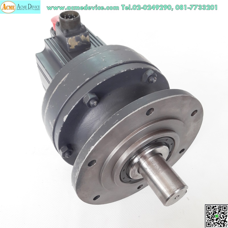 Servo Motor Mitsubishi รุ่น HC-SF102G1 & Gear CNVM-4115-6, Ratio 6:1, 1.0kW