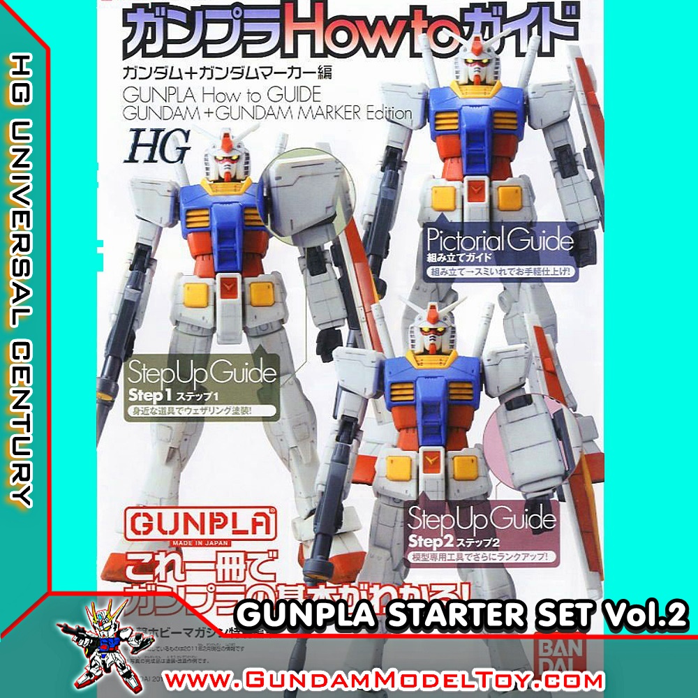 HG 1/144 GUNPLA STARTER SET VOL.2 