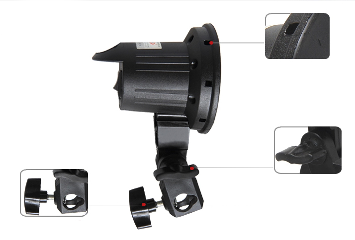 ชุดไฟสตูดิโอยี่ห้อ TIANRUI SoftBox พร้อมขั้วหลอด E27 รุ่น SB-E27