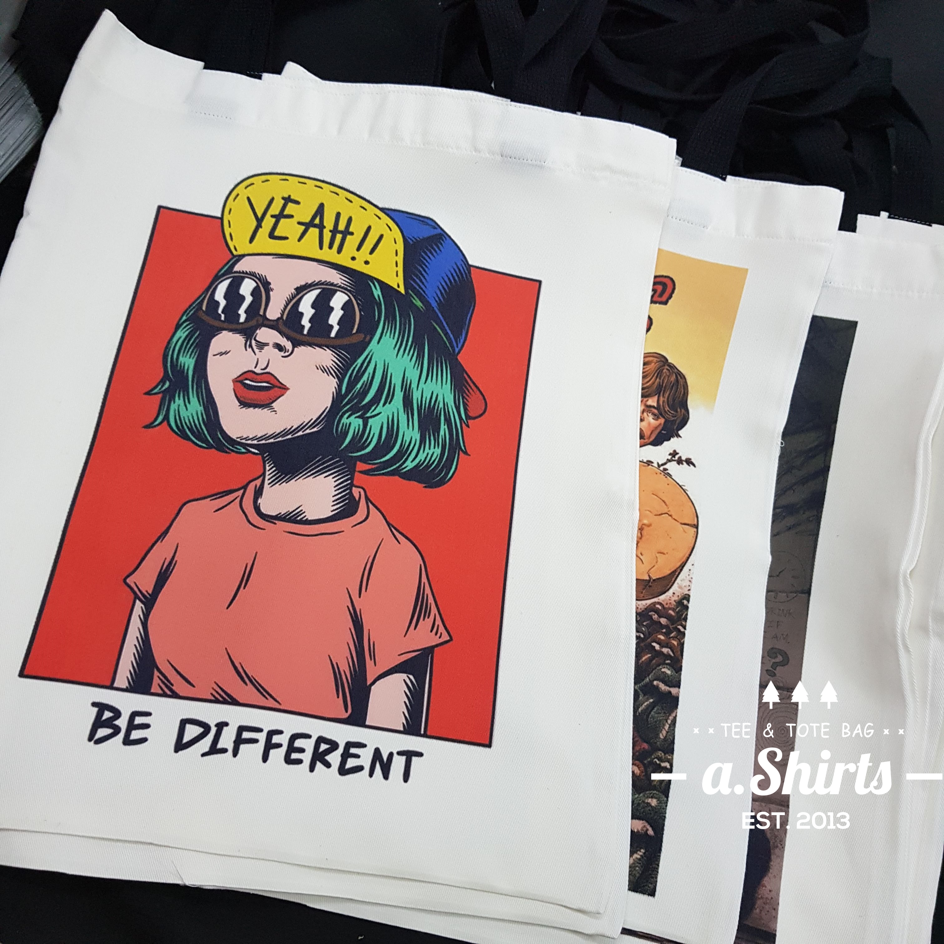 ถุงผ้า กระเป๋าผ้าสกรีน