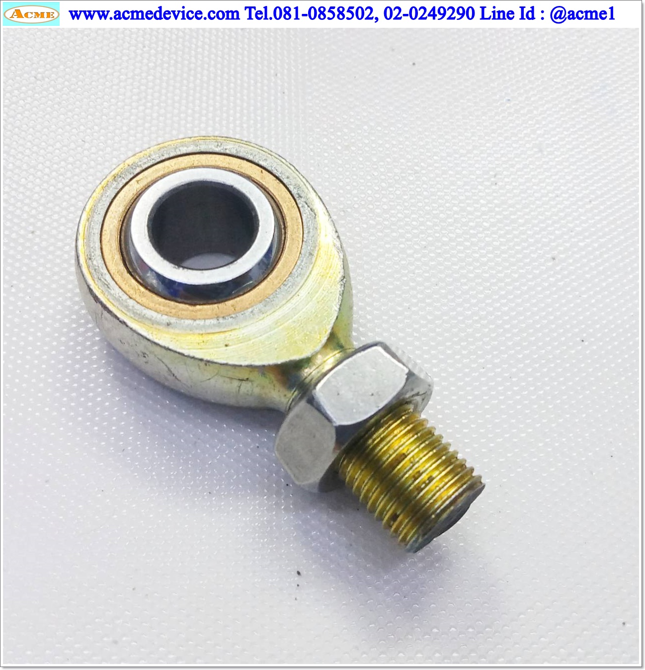 Rod End Ball FK รุ่น M8SB, รูใน 12.7 mm, ขนาดเกลียว 1/2" - 20 UNF