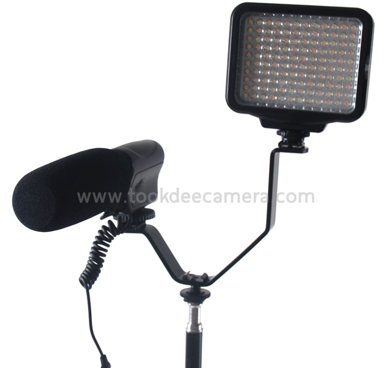 Triple Mount Hot Shoe V Mount Bracket ราคาถูก