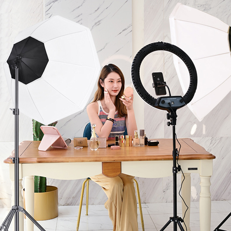 OCTA SOFTBOX E27 ชุดซอฟบ็อกไฟสตูดิถ่ายภาพแบบ 8 เหลี่ยม