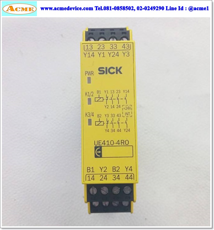 Safety Relay Sick รุ่น UE410-4R03, 4 NO, 24Vdc (Expansion Module)