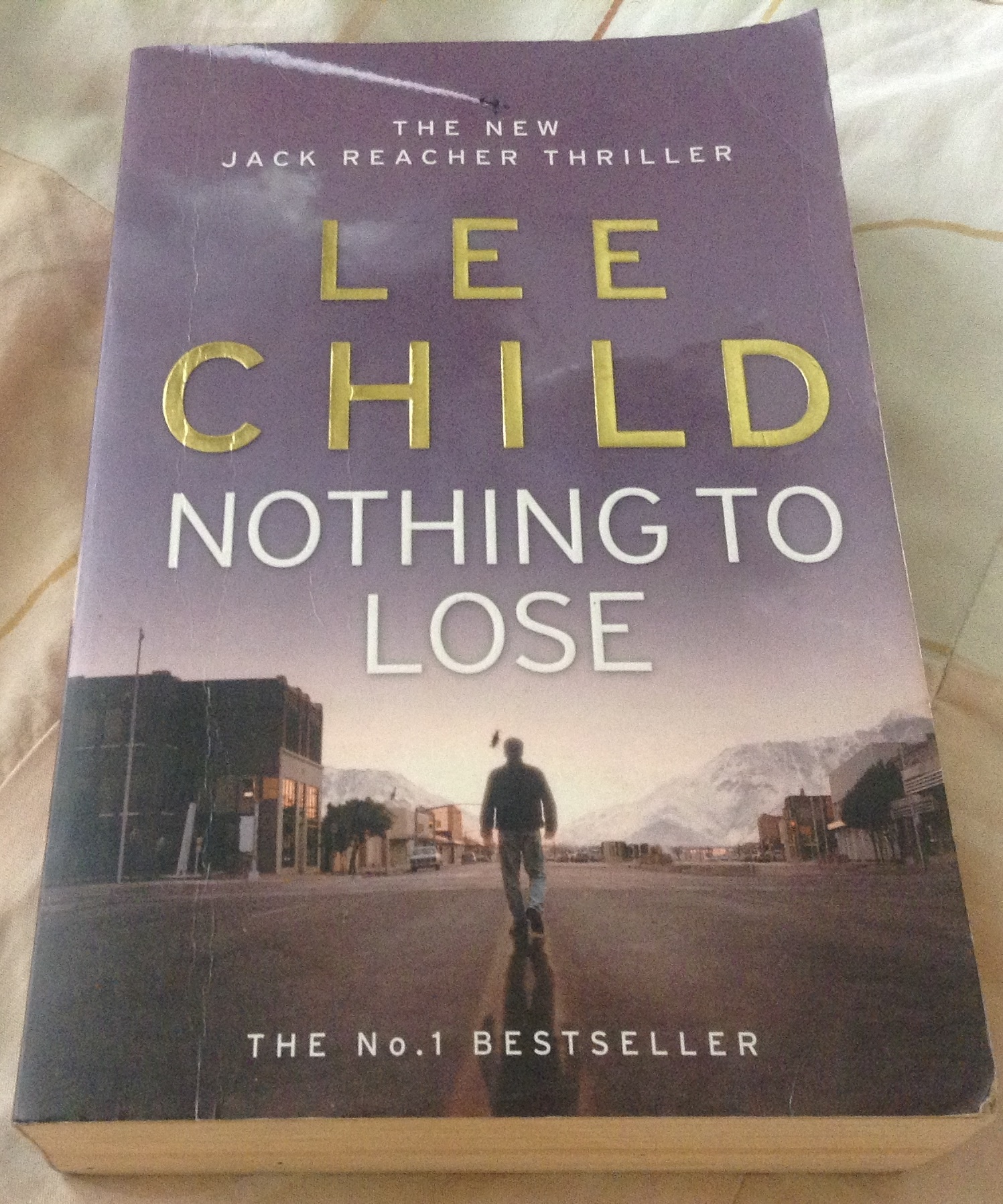 Nothing to lose lee child ราคา 250