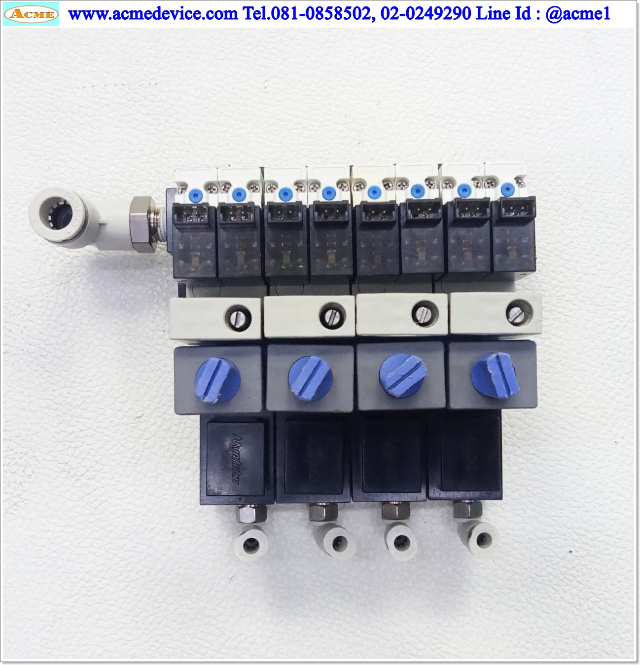 Vacuum Ejector Convum รุ่น MC22 series, CKV010-4E (4), -87kPa, 24Vdc