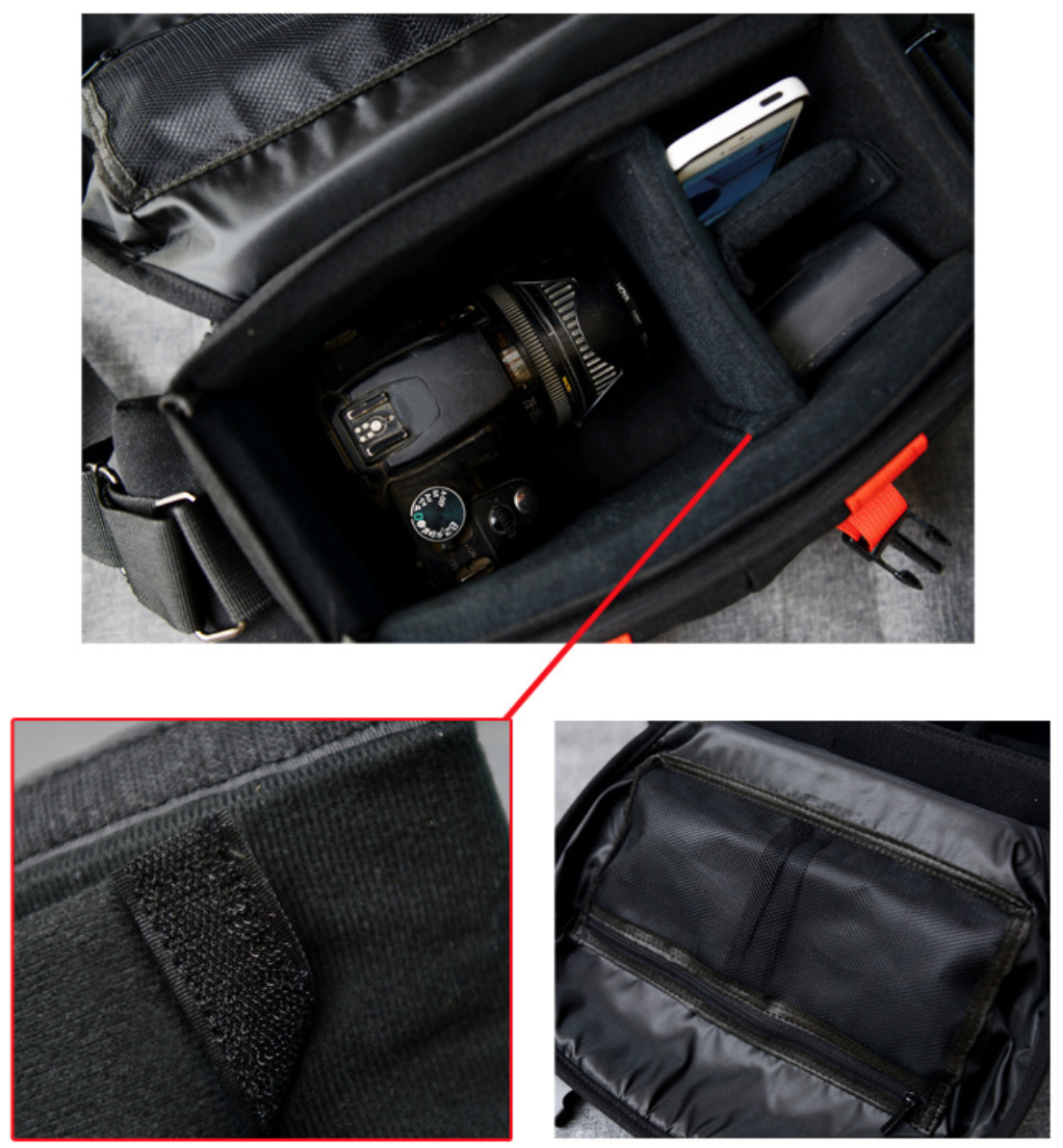 กระเป๋าใส่กล้อง CANON รุ่น Vintage สำหรับใส่กล้องDslr และเลนส์