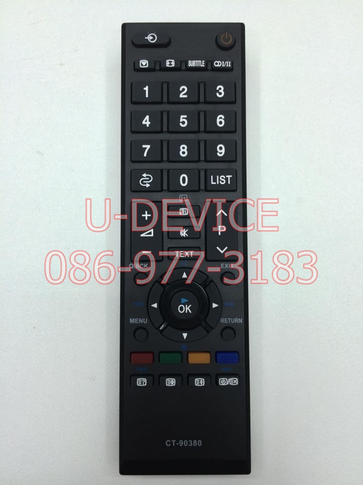 รีโมททีวี Toshiba รุ่น90380