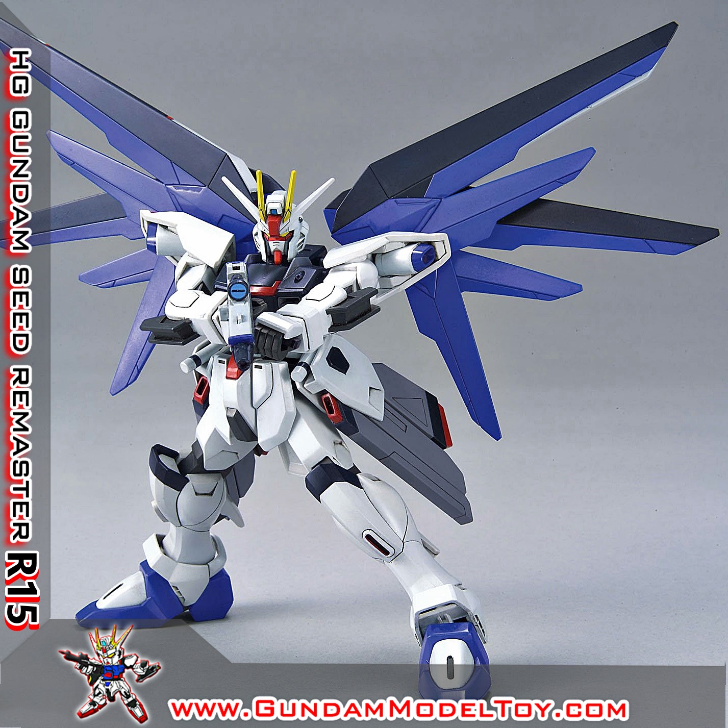 HGSEED 1/144 R15 FREEDOM GUNDAM อาร์15 ฟรีดอม กั้นดั้ม