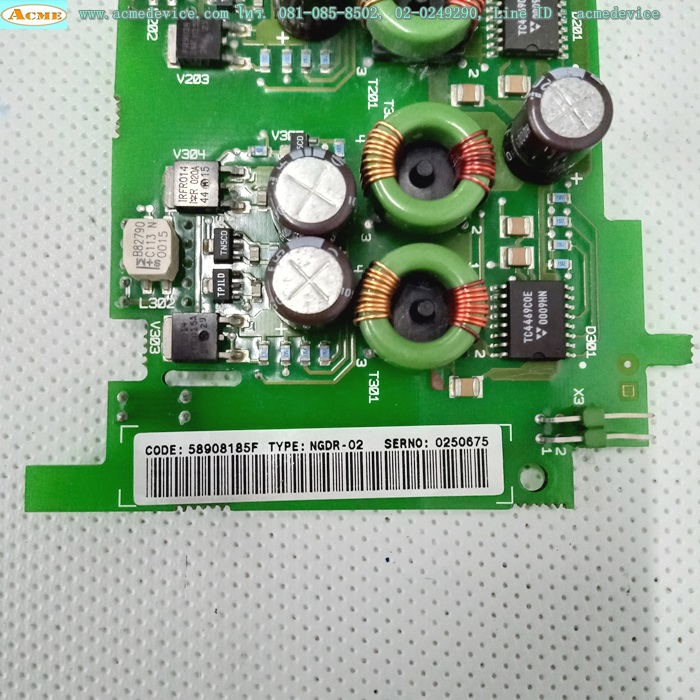 Power Supply Circuit Board ABB, NGDR-02, 58908185F