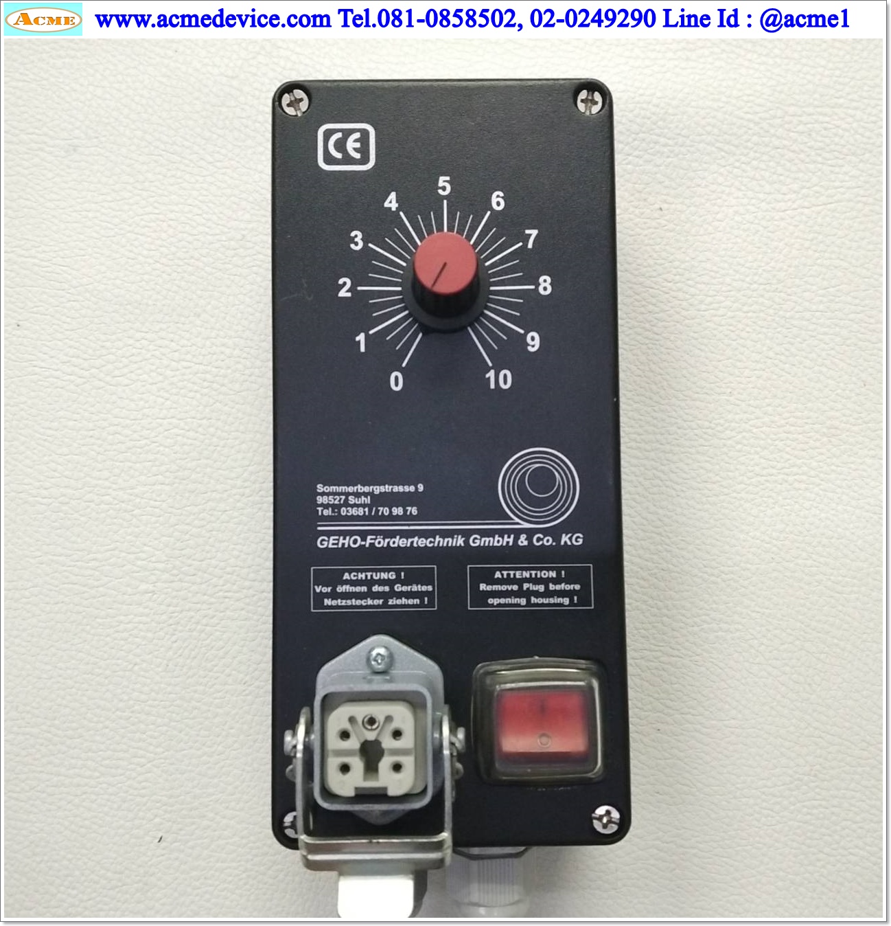 Bowl Feeder RNA รุ่น SRC-N 160-2L, ขนาด 180 x 215 mm. & Controller RLC 10-A3/65.2, 230V