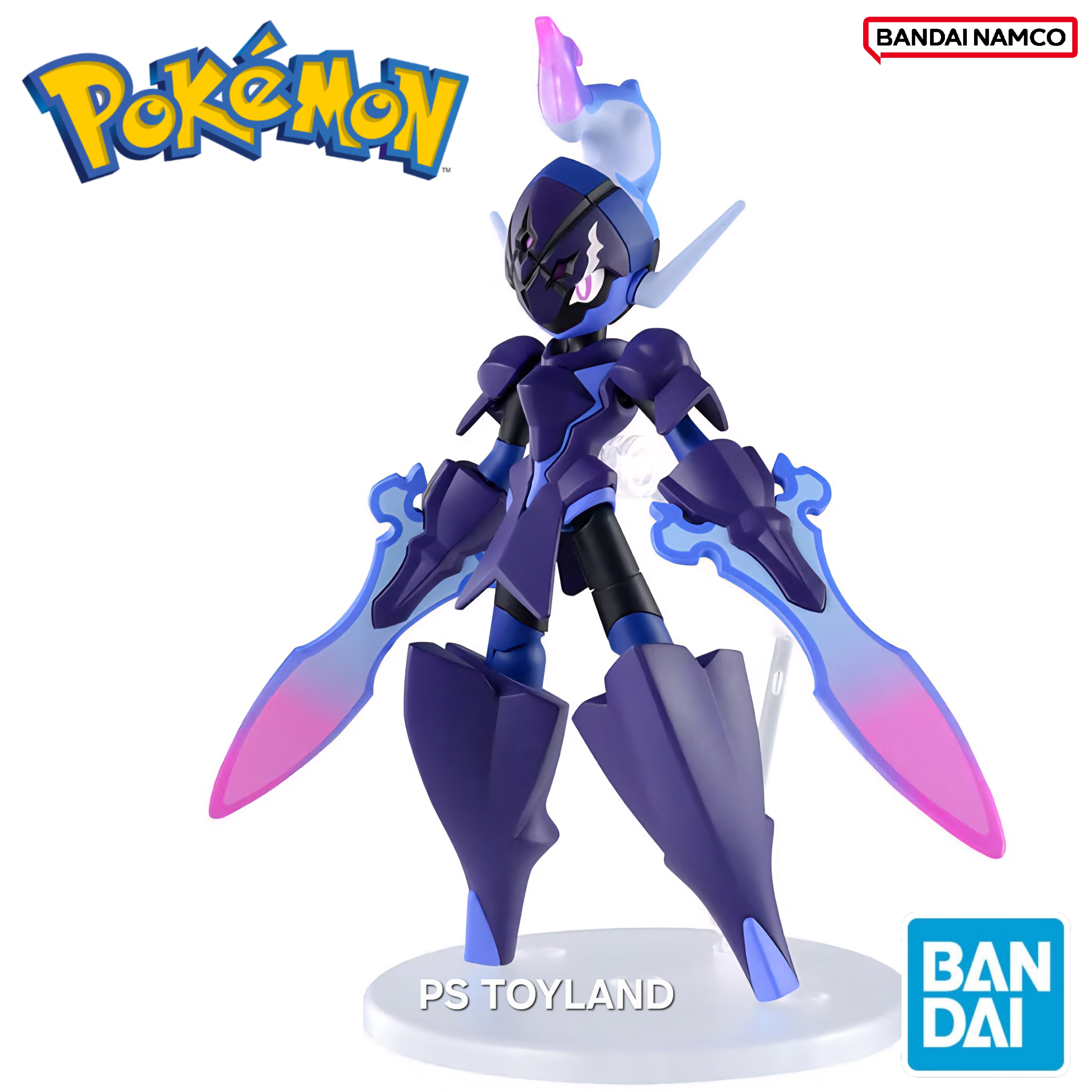 BANDAI ANIME POKEMON PLAMO COLLECTION 57 SELECT SERIES CERULEDGE โมเดล การ์ตูน อนิเมะ